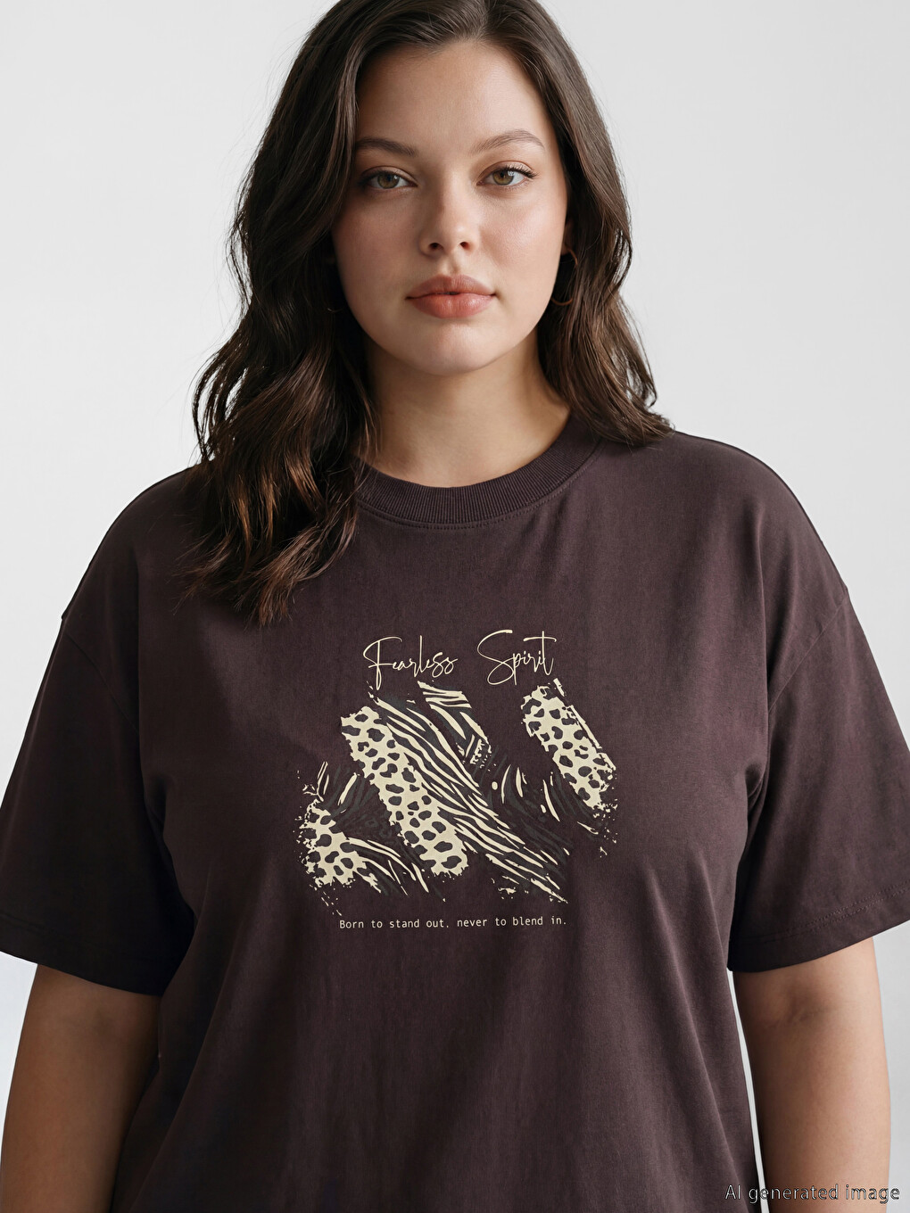 Printed 100% Cotton Women's T-shirt-2