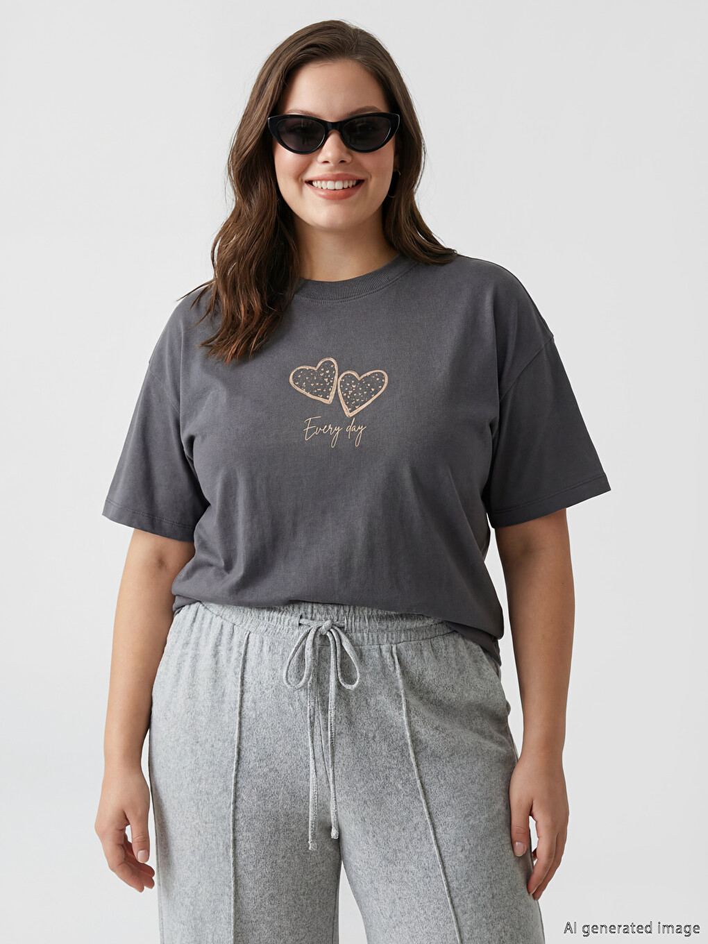 Printed 100% Cotton Women's T-shirt
