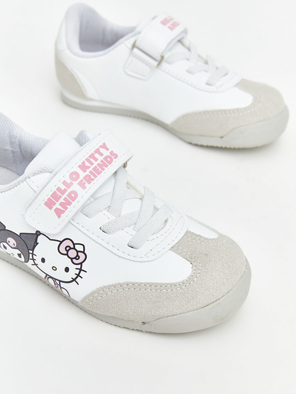 Beyaz Hello Kitty Baskılı Kız Çocuk Spor Ayakkabı-2