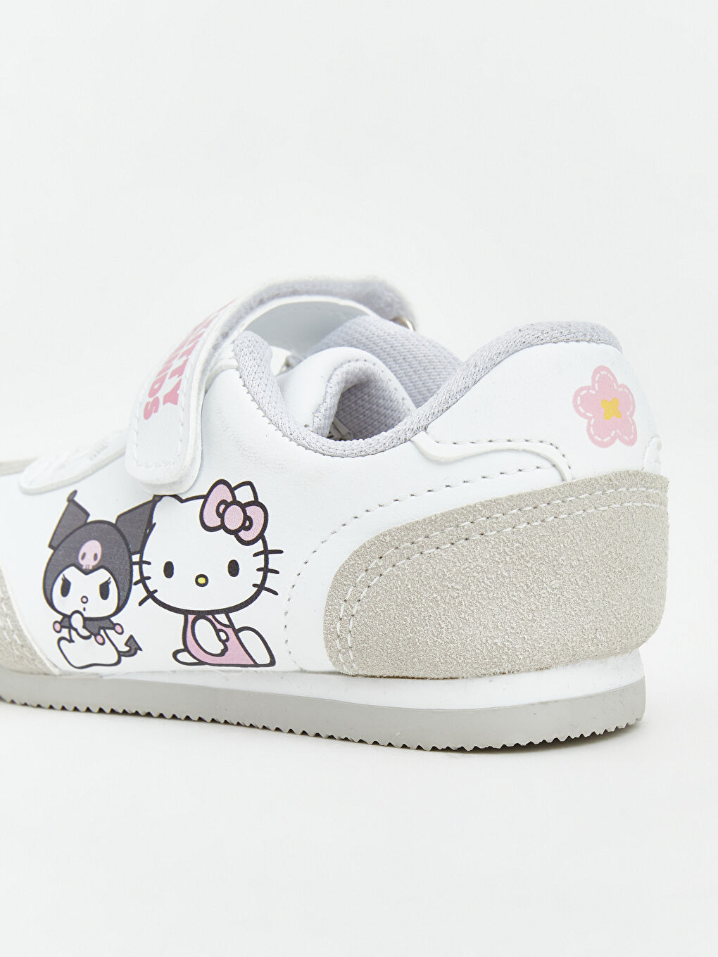 Beyaz Hello Kitty Baskılı Kız Çocuk Spor Ayakkabı-4