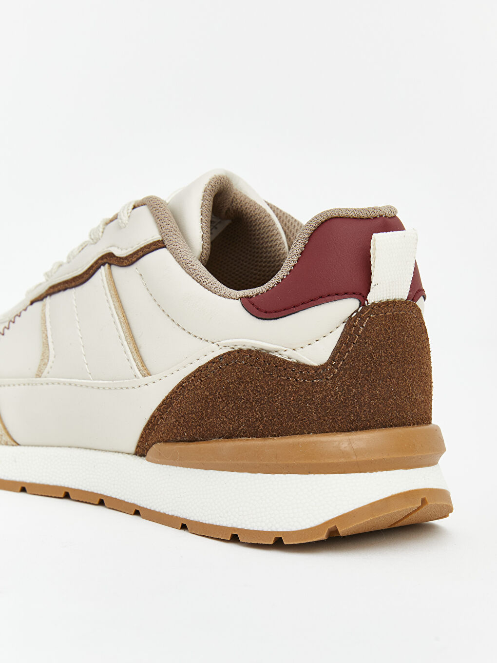 Bej Bağcıklı Erkek Çocuk Spor Ayakkabı-3