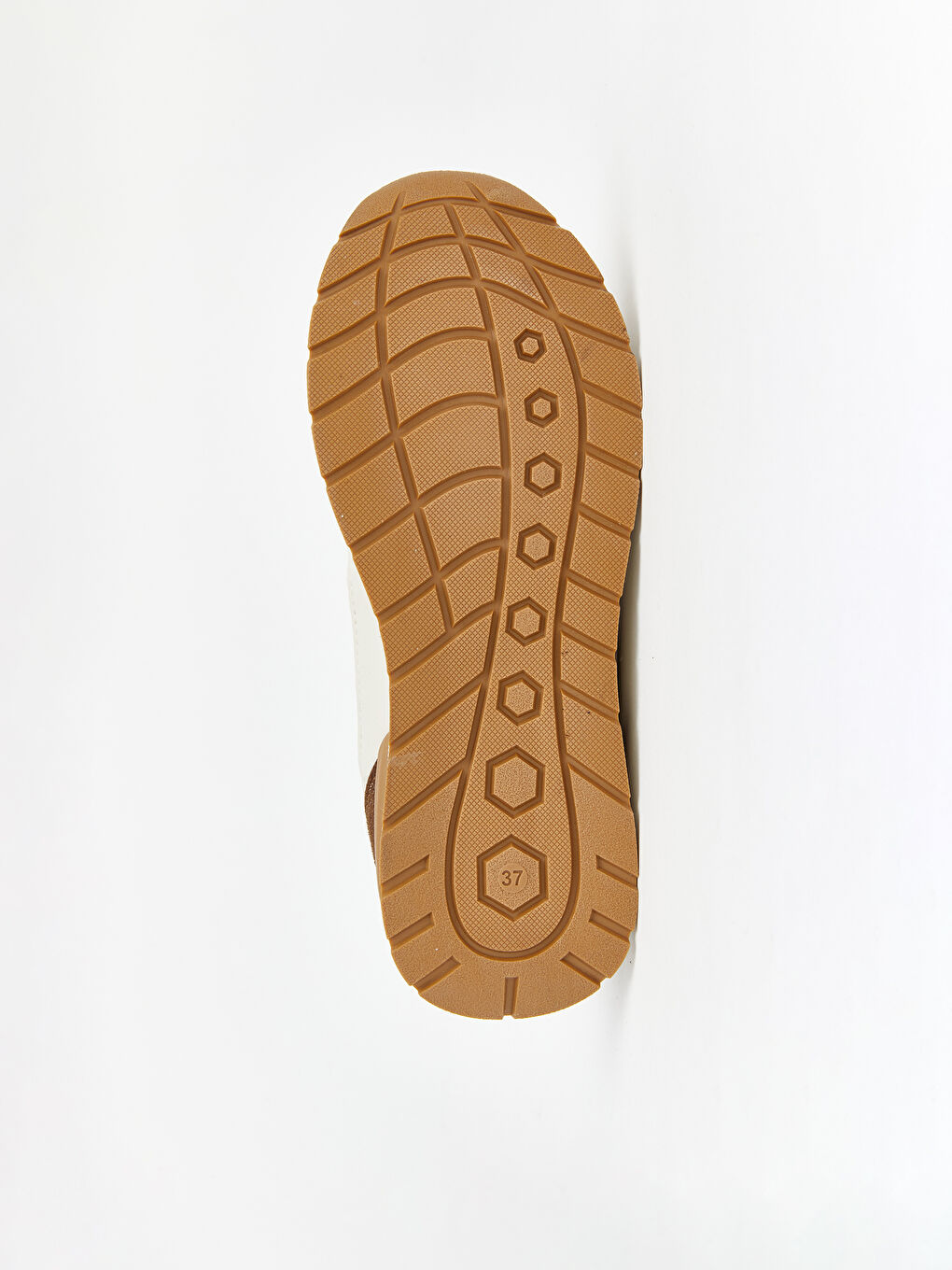 Bej Bağcıklı Erkek Çocuk Spor Ayakkabı-4