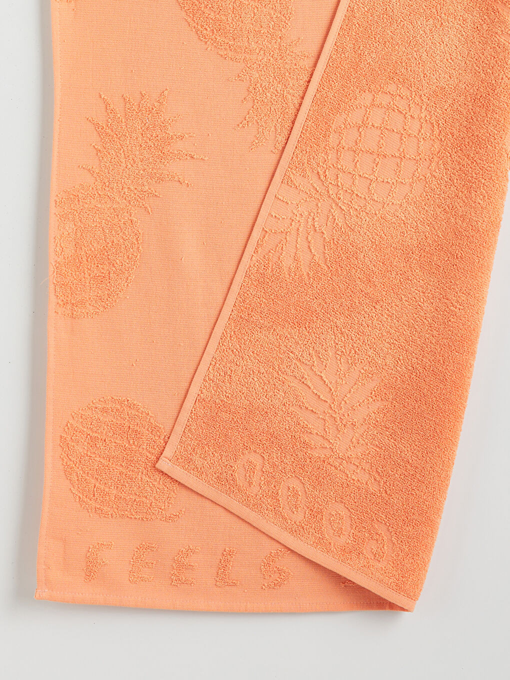 Mercan Desenli Kadın Pamuklu Havlu 70x140 cm-4