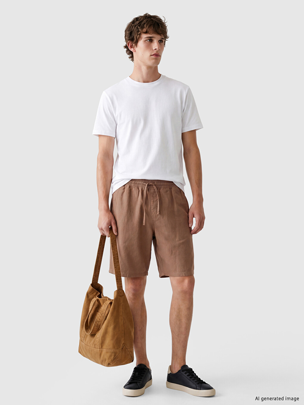 Relax Fit Men's Jean Shorts-1
