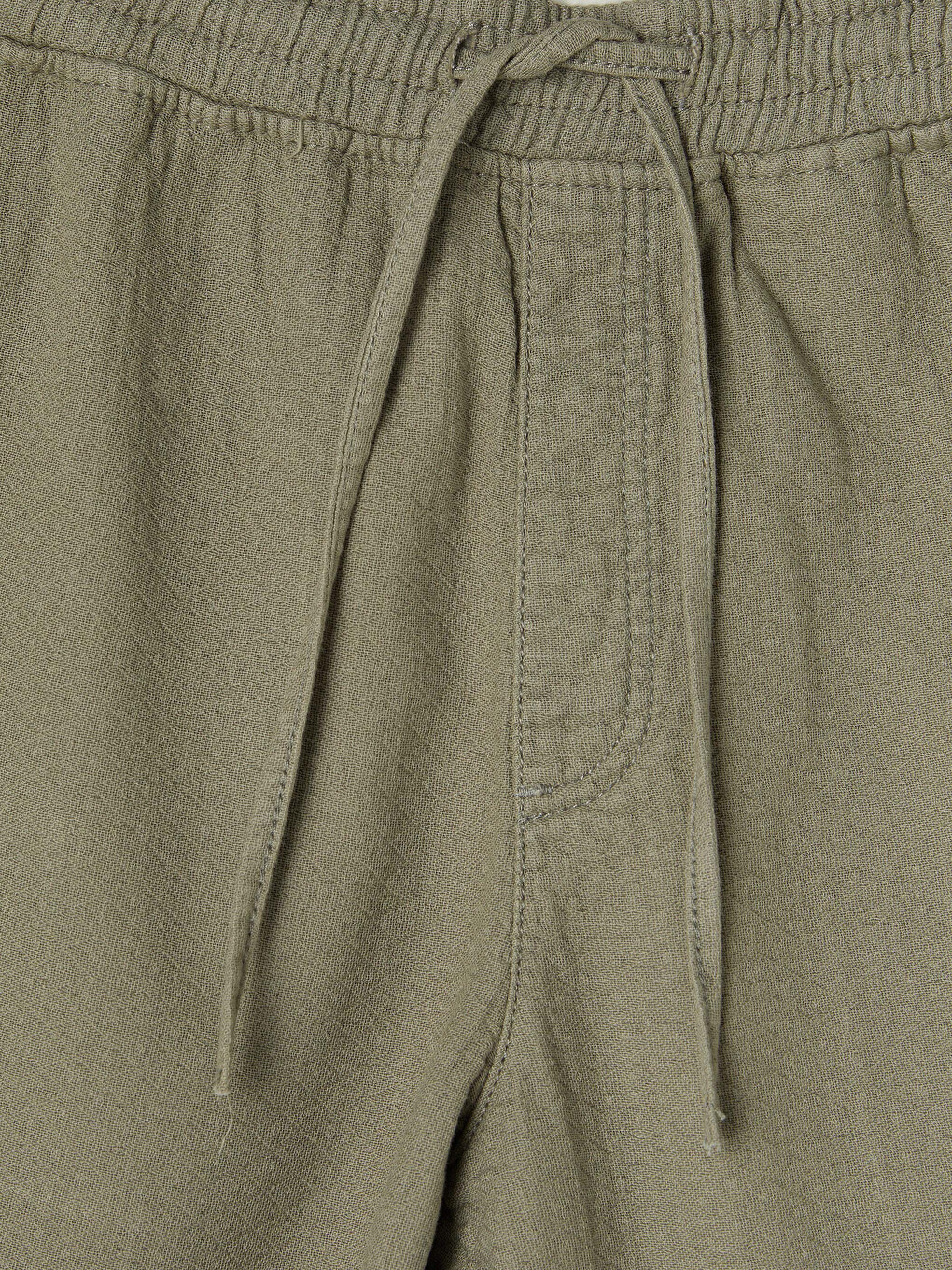 Loose Fit Men's Denim Shorts-5