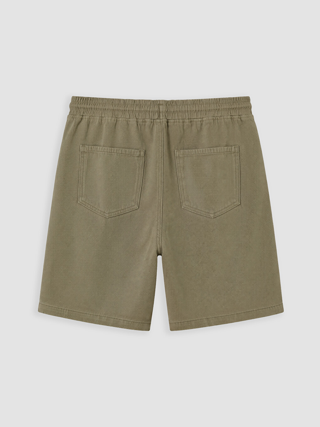 Loose Fit Men's Denim Shorts-6