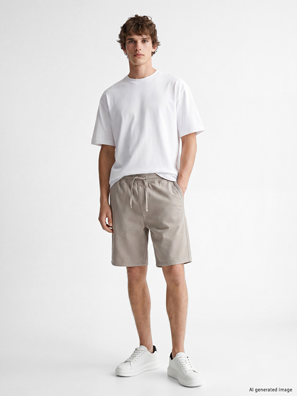 Relax Fit Men's Jean Shorts-1