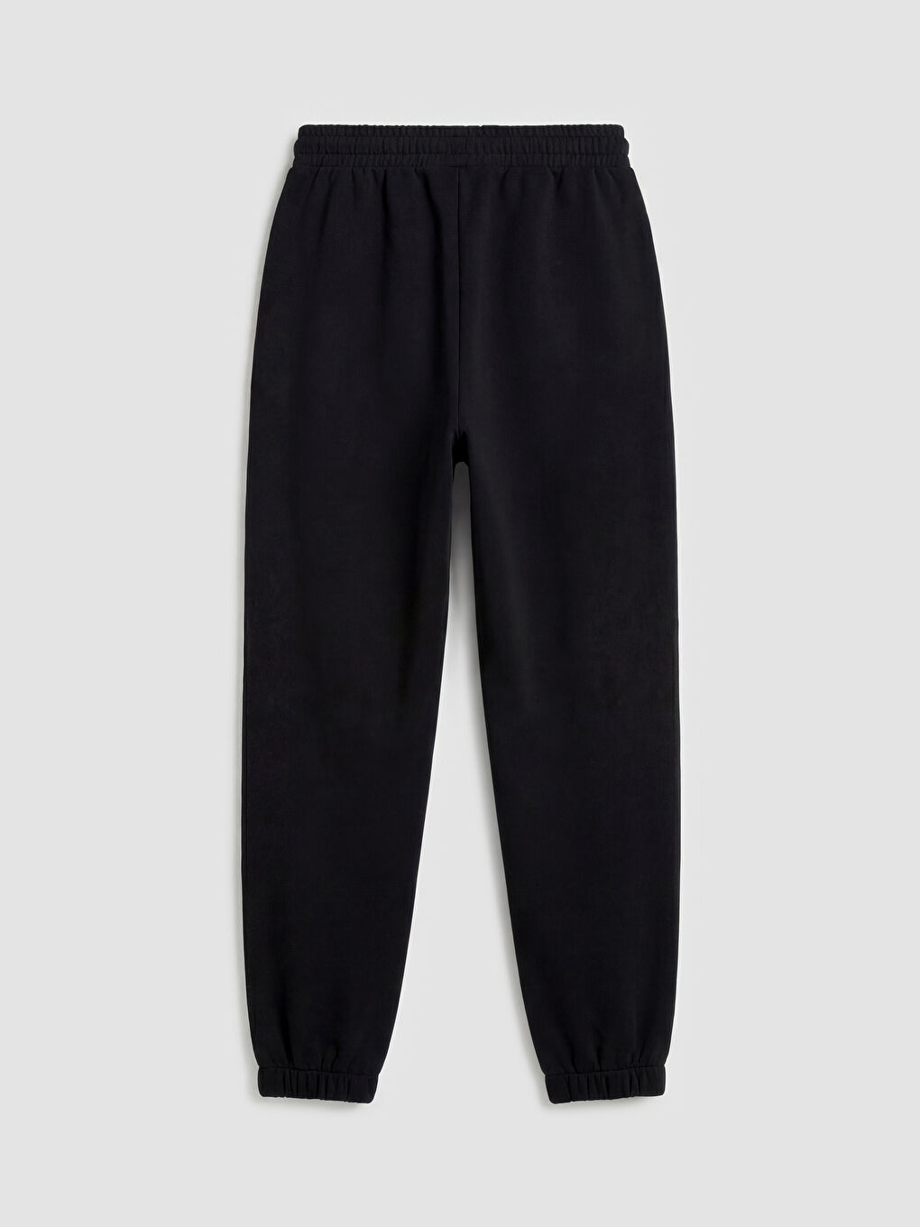 Woman BLACK Jogger Sweatpants-1