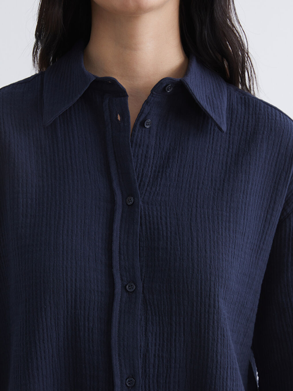 Woman NAVY Shirt-5