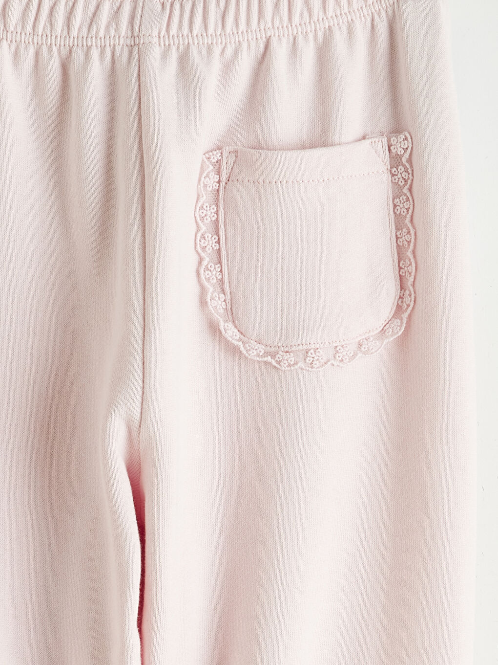 Pembe Kız Çocuk Jogger Eşofman Altı-2