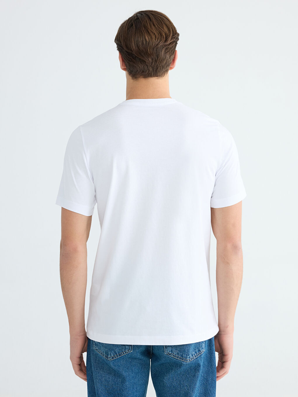Man WHITE T-Shirt-3