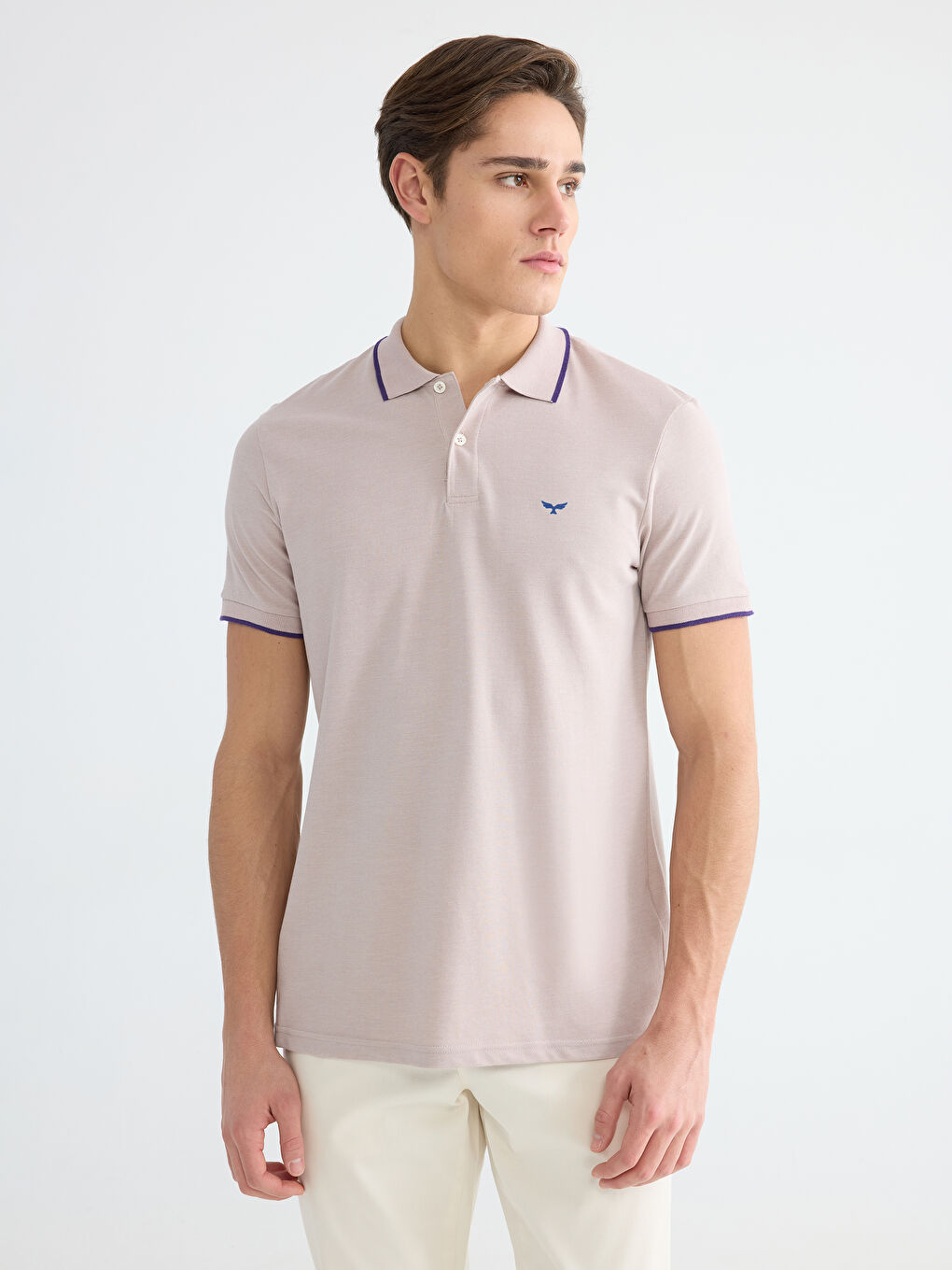 Man BEIGE T-Shirt