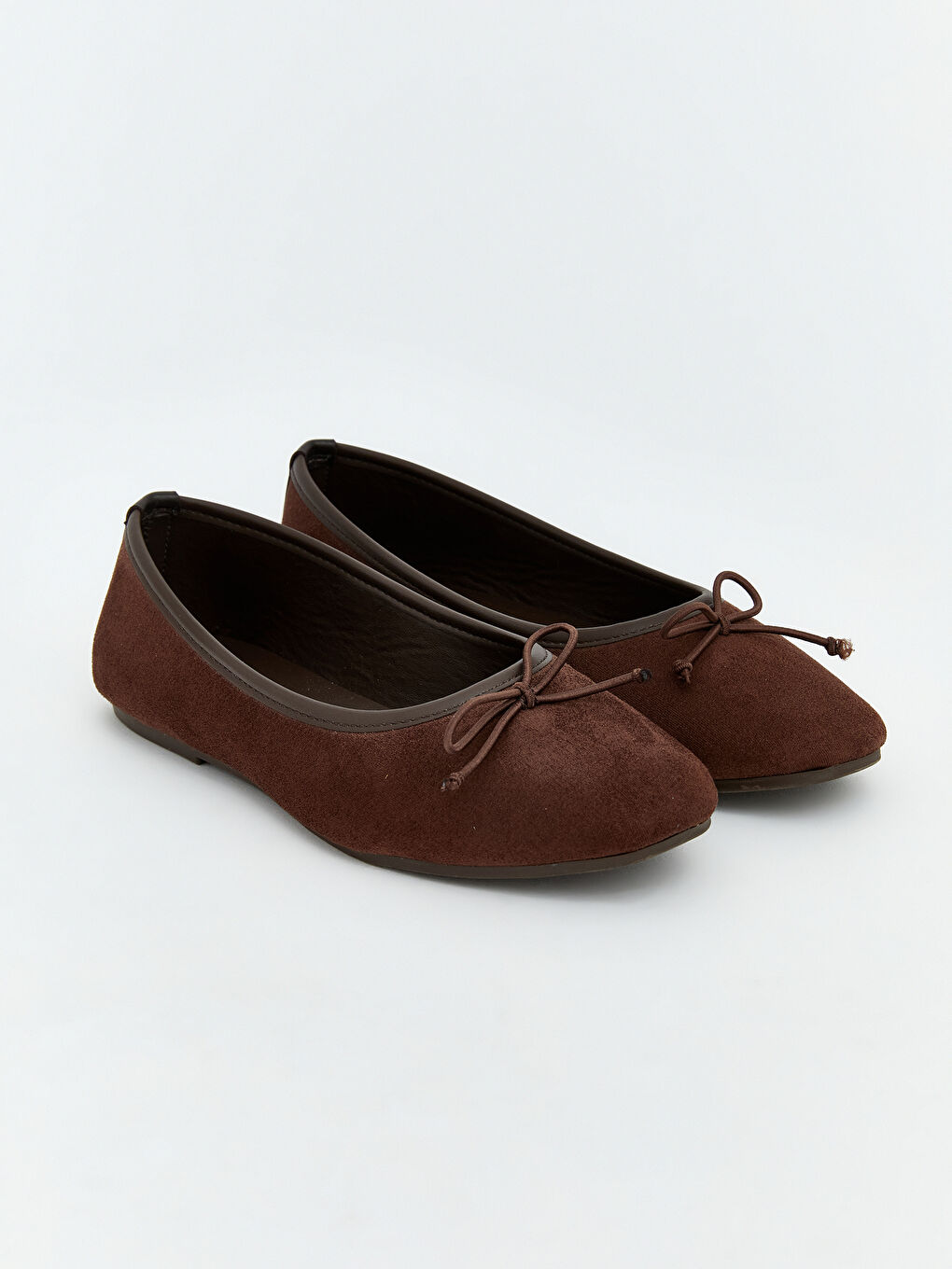 Faux Leather Women's Ballet Flats