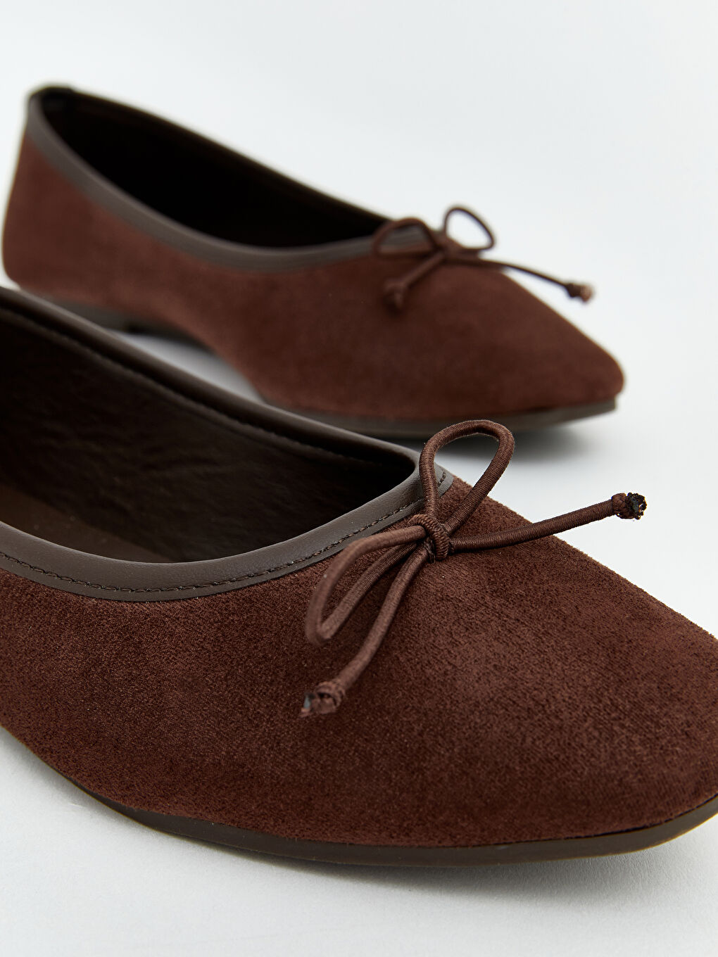 Faux Leather Women's Ballet Flats-2