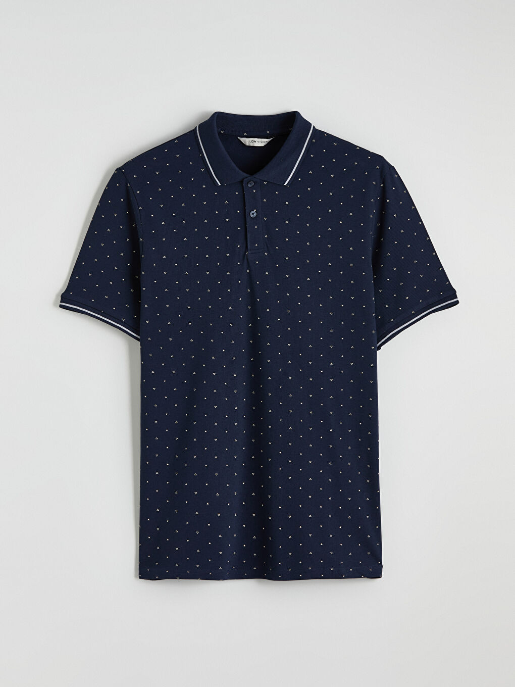 تي شيرت رجالي بقصة ضيقة بياقة بولو-4