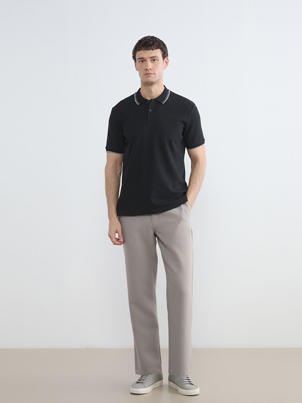 تي شيرت رجالي بياقة بولو-1