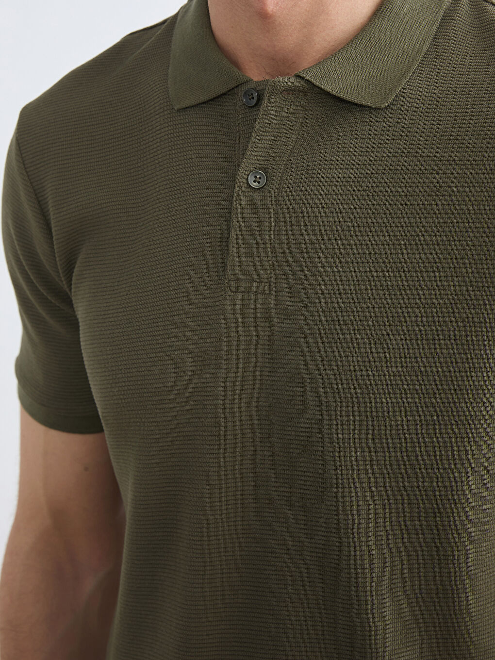 تي شيرت رجالي بياقة بولو-2
