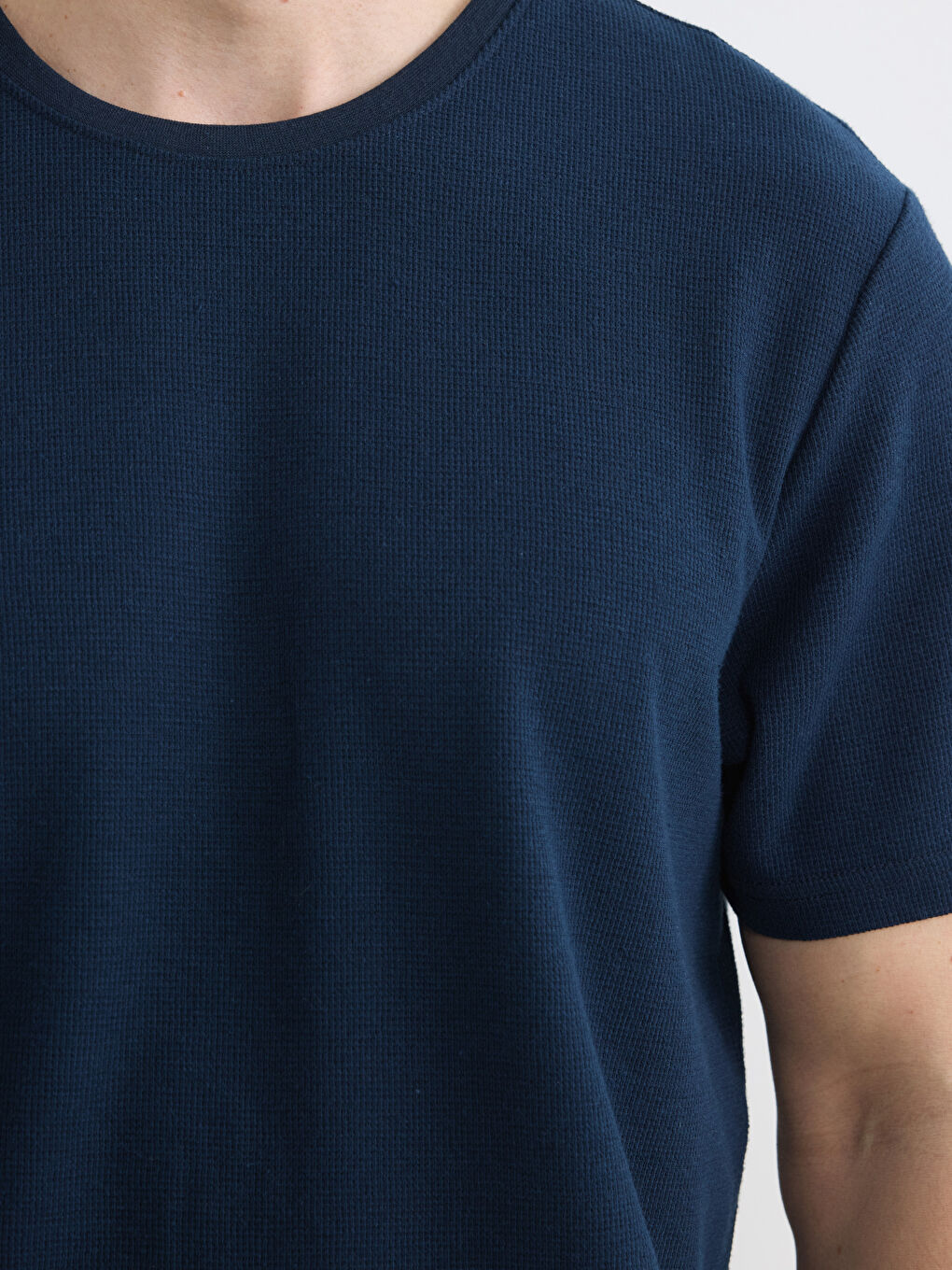 Men's Crew Neck Jersey T-Shirt-2