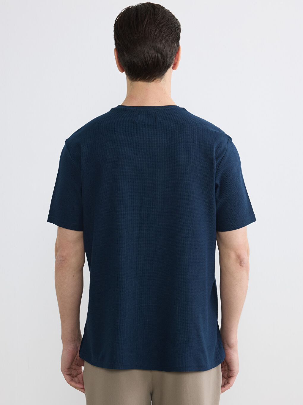 Men's Crew Neck Jersey T-Shirt-3