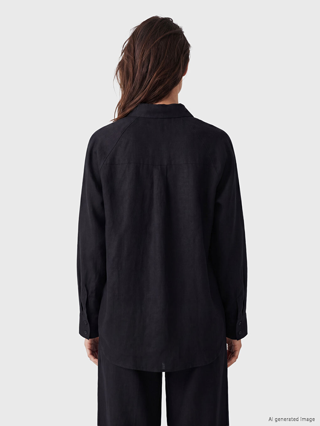Women's Linen Shirt-6
