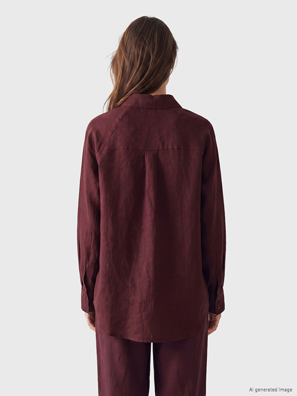Women's Linen Shirt-6