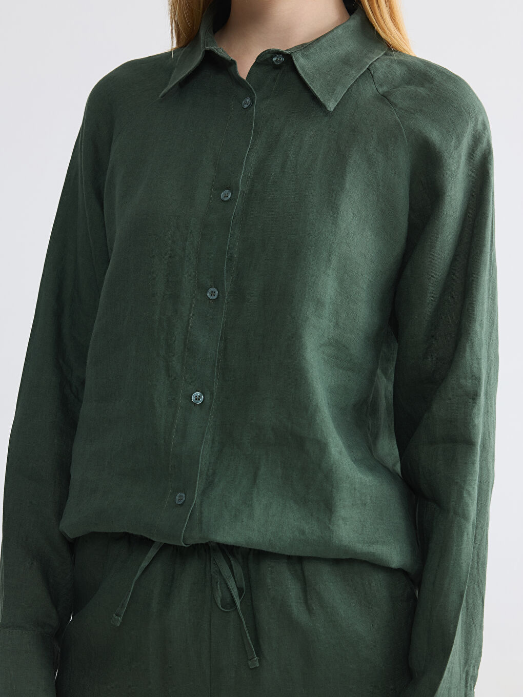Women's Linen Shirt-2