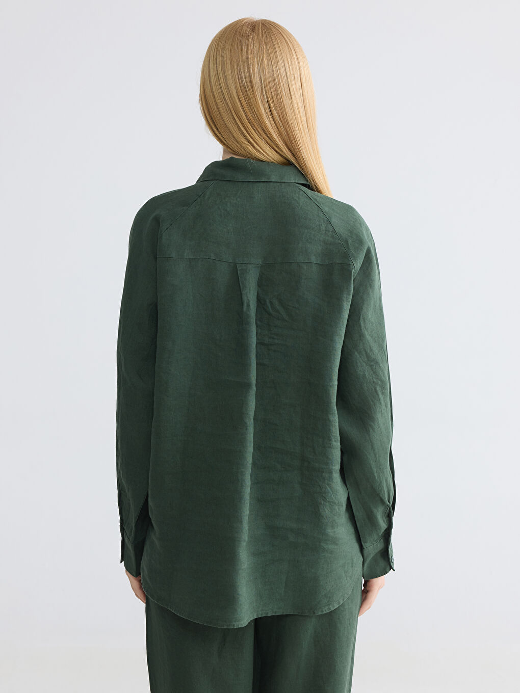 Women's Linen Shirt-3