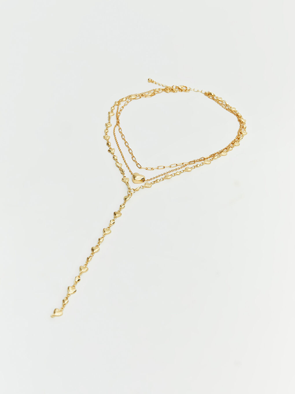 Sarı Kadın Zincir Kolye-1