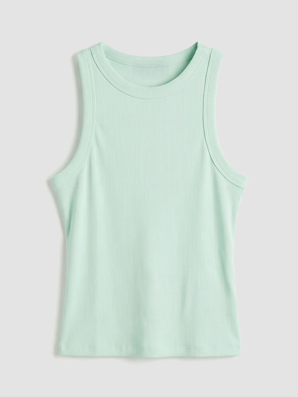 Turkuaz Bisiklet Yaka Kadın Atlet-4