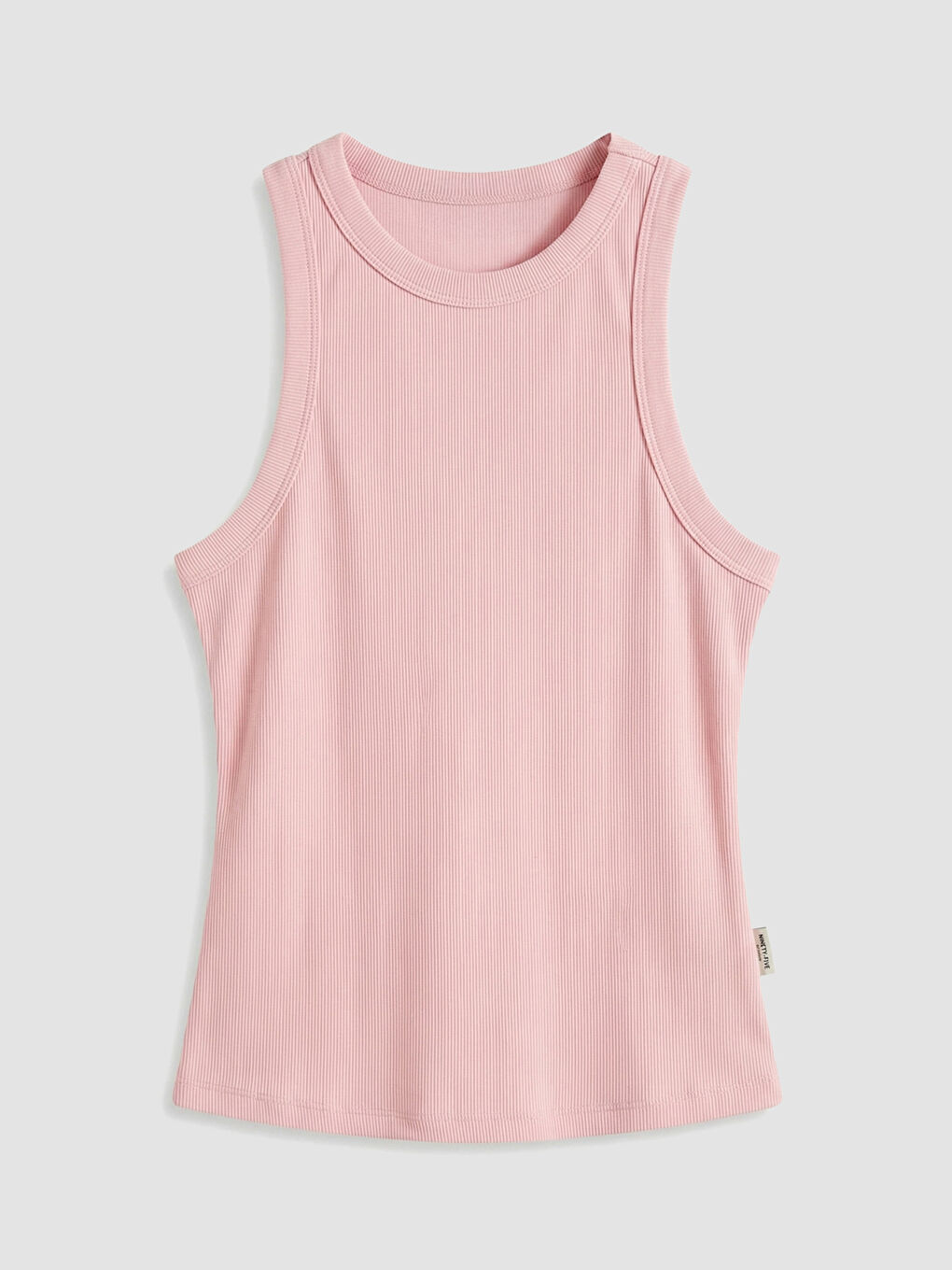 Pembe Bisiklet Yaka Kadın Atlet-4