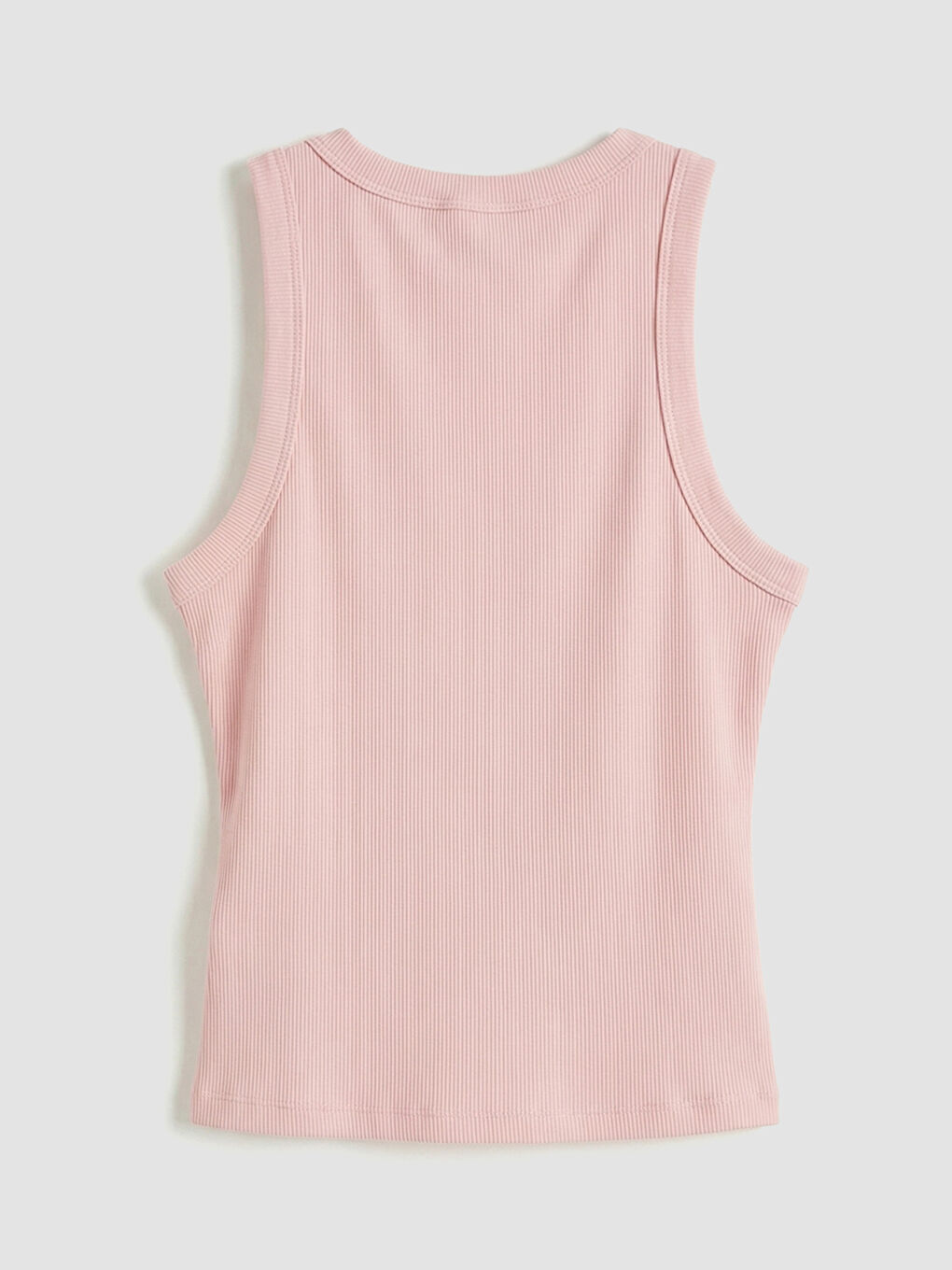 Pembe Bisiklet Yaka Kadın Atlet-5