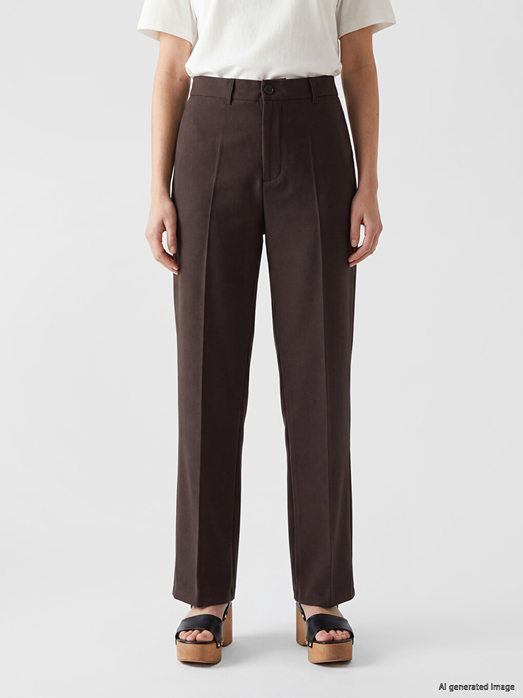 Standard Fit Women's Trousers-1