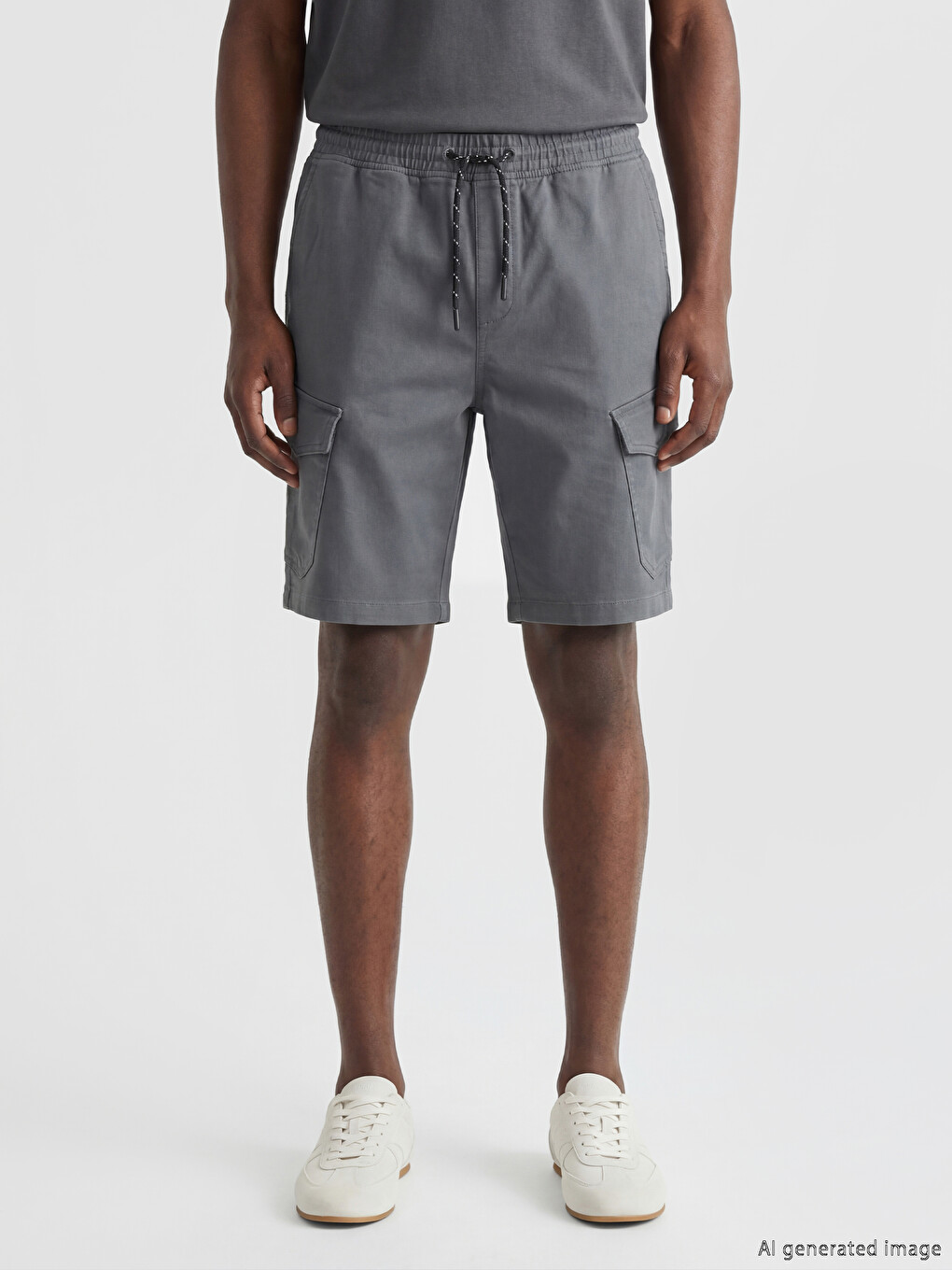 Slim fit muški cargo šorts-1