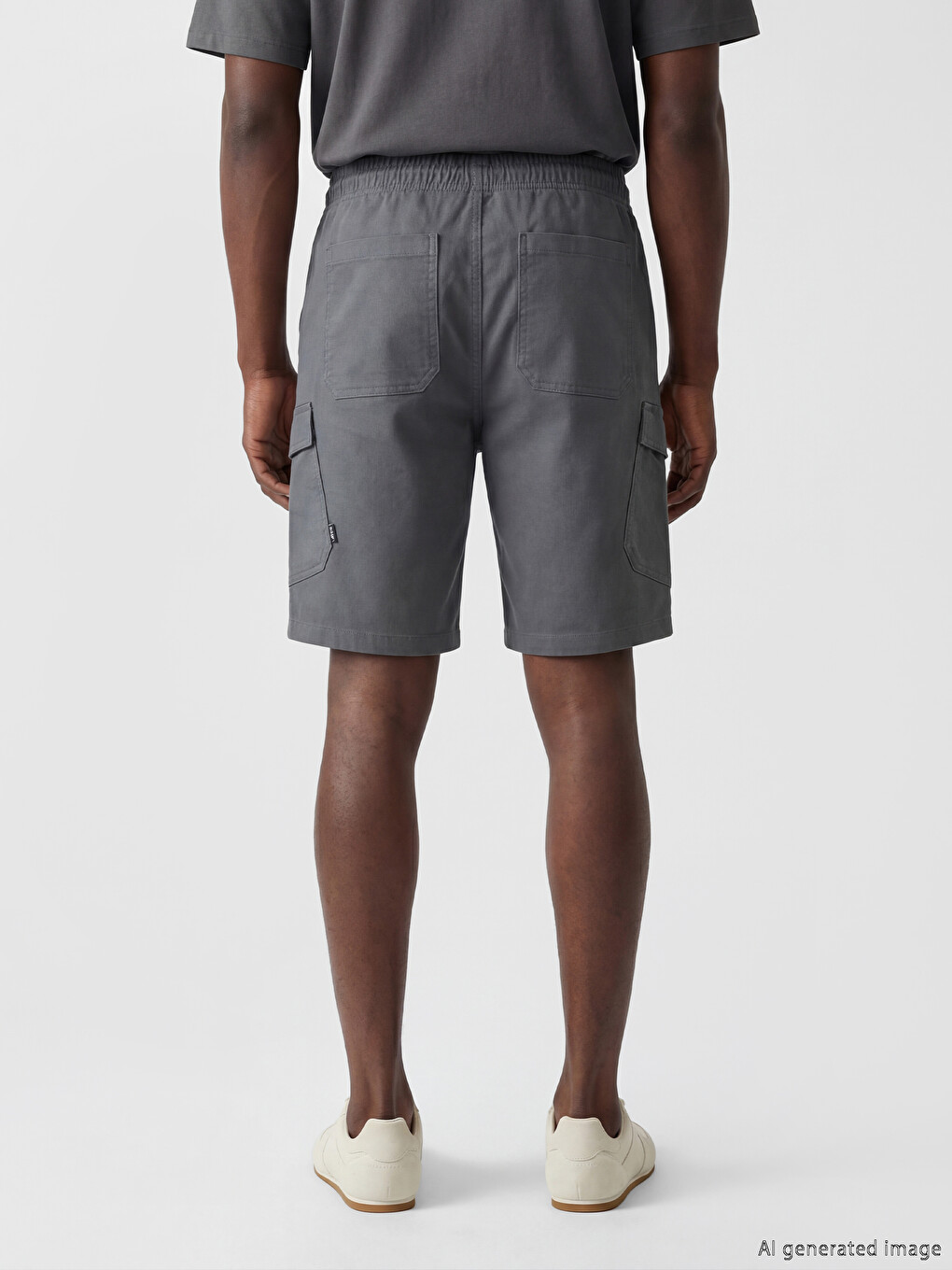 Slim fit muški cargo šorts-3