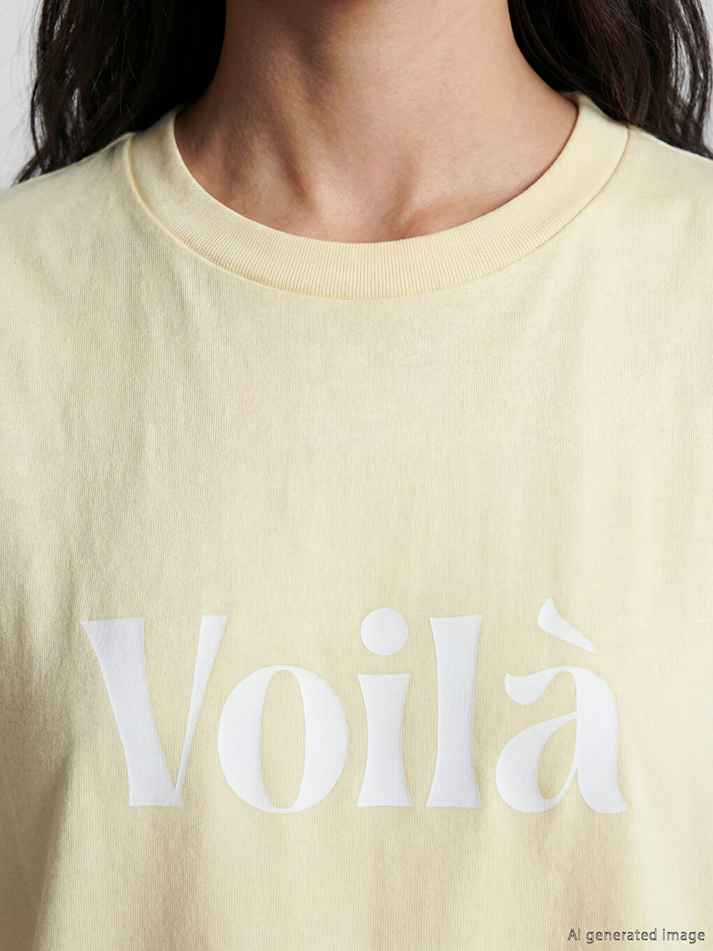 Letter Printed Soft Touch Women's T-shirt-2