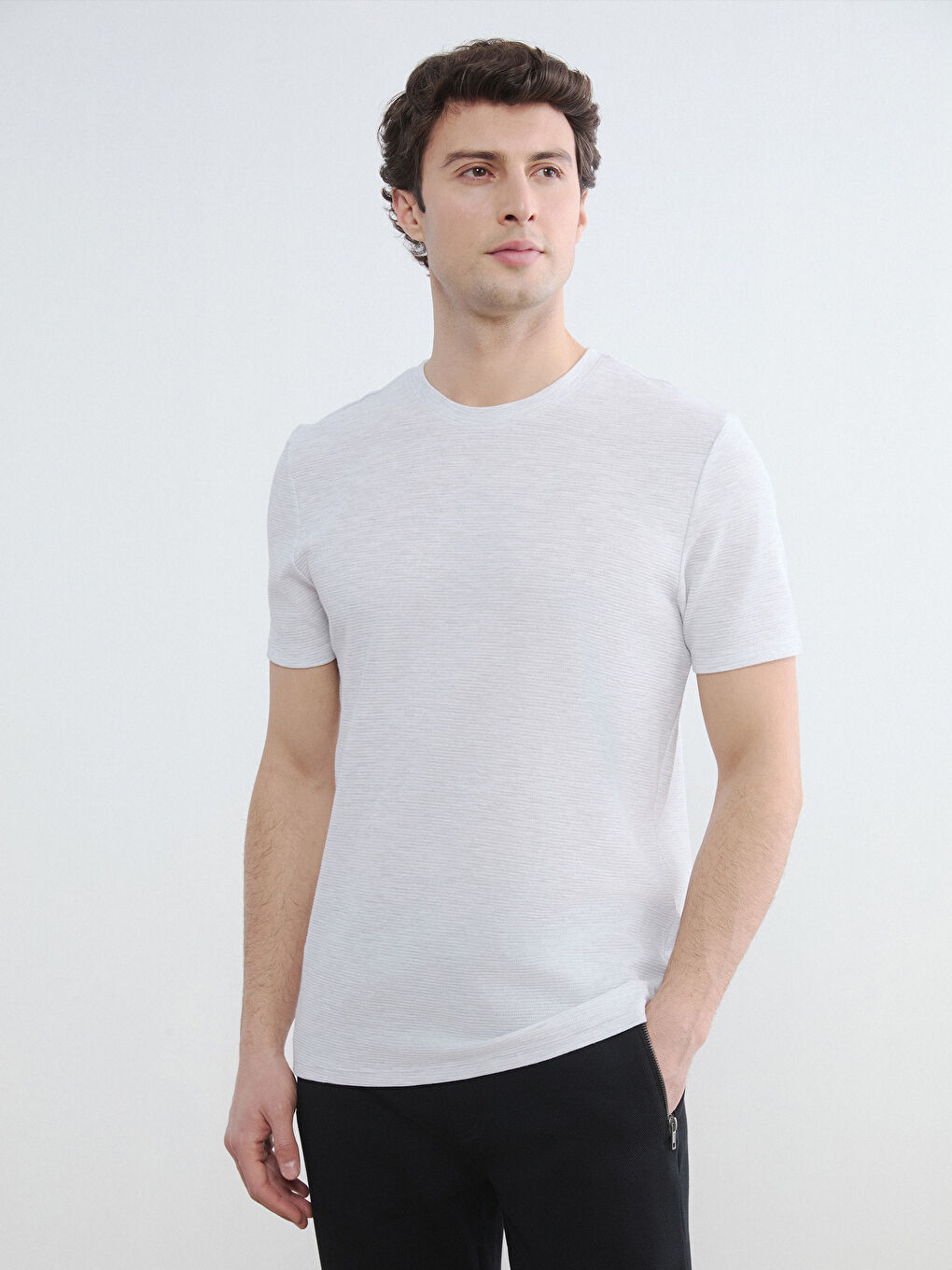 Men's Crew Neck Jersey T-Shirt
