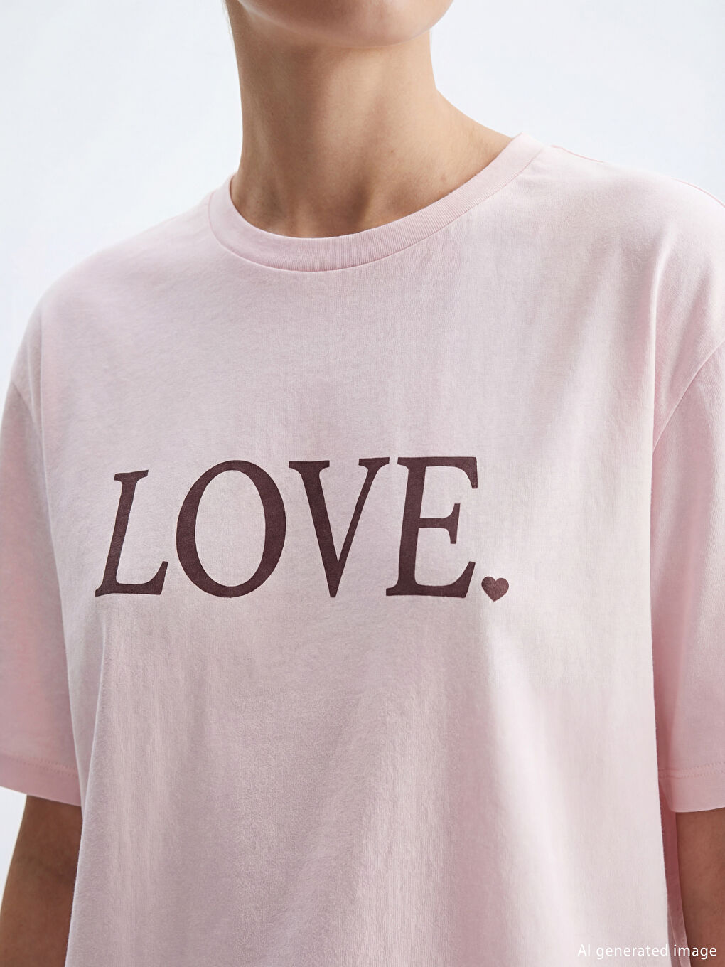 Әйелдер қызғылт Футболка-2