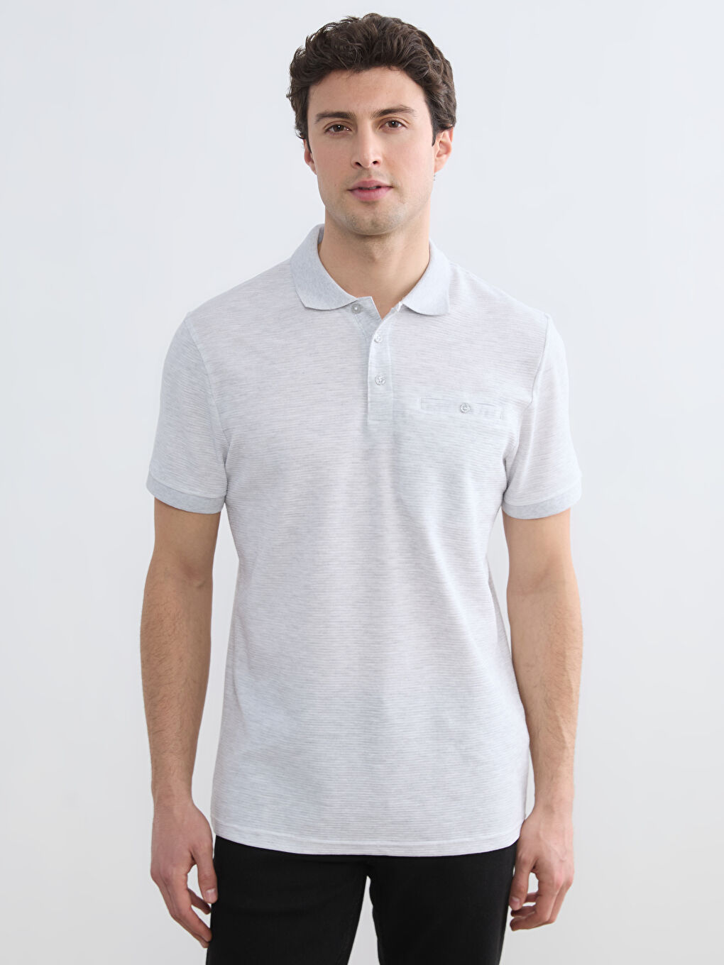 تيشيرت جيرسي رجالي بياقة بولو