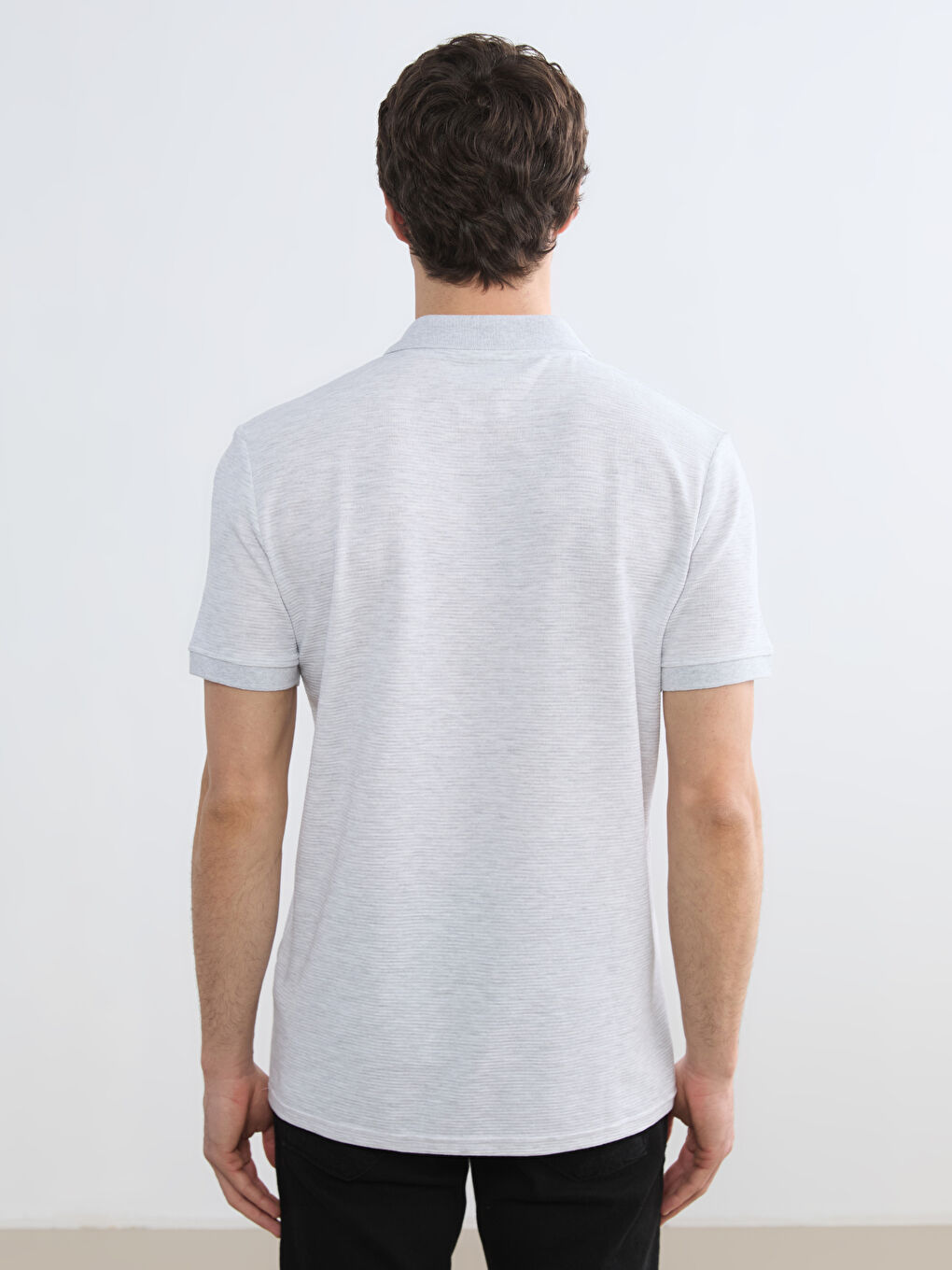 تيشيرت جيرسي رجالي بياقة بولو-3