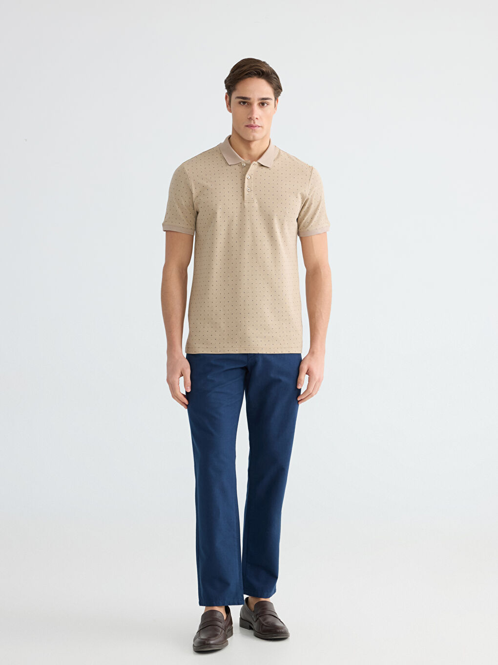 Man BEIGE T-Shirt-1
