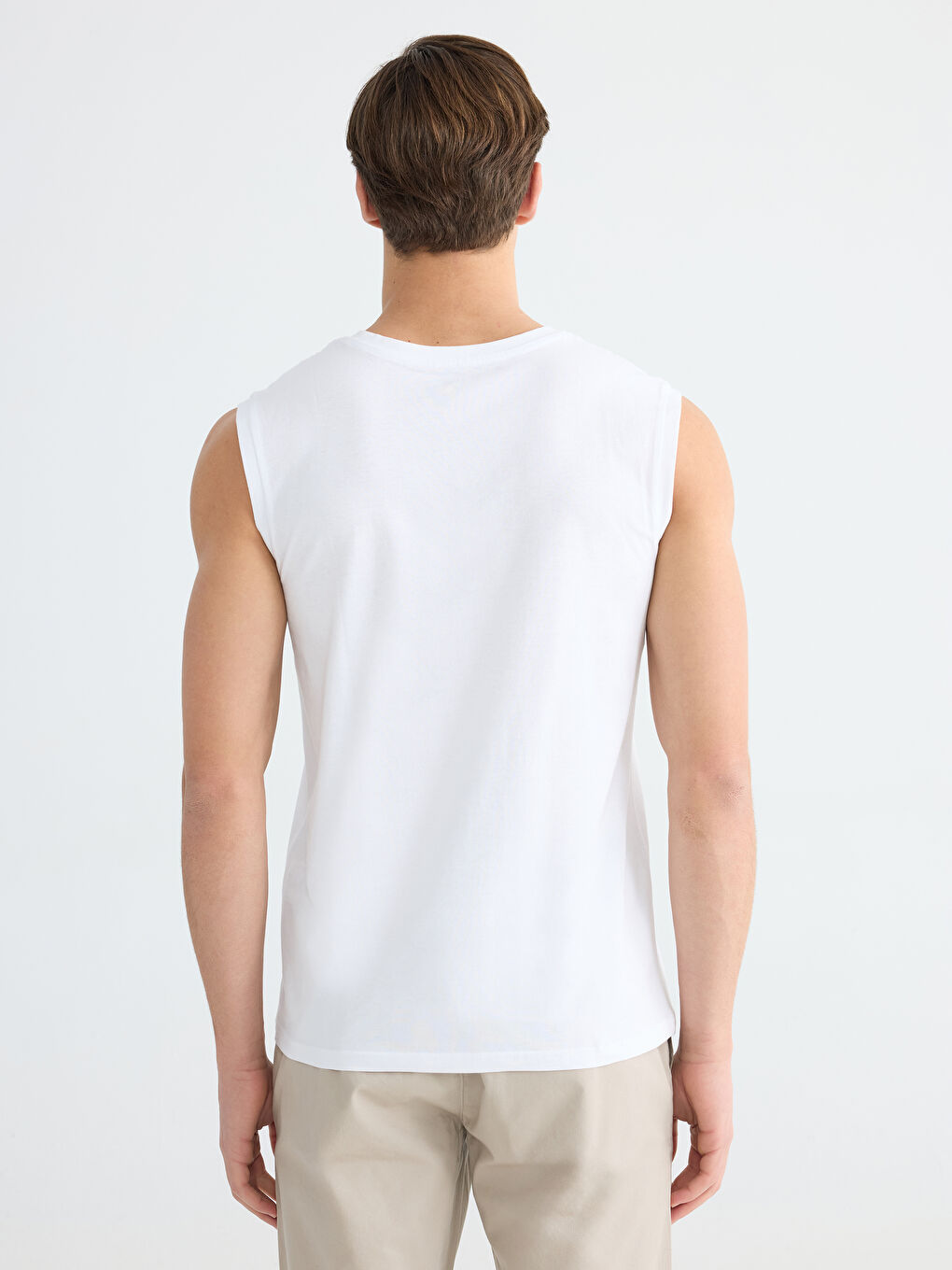 Man WHITE T-Shirt-3