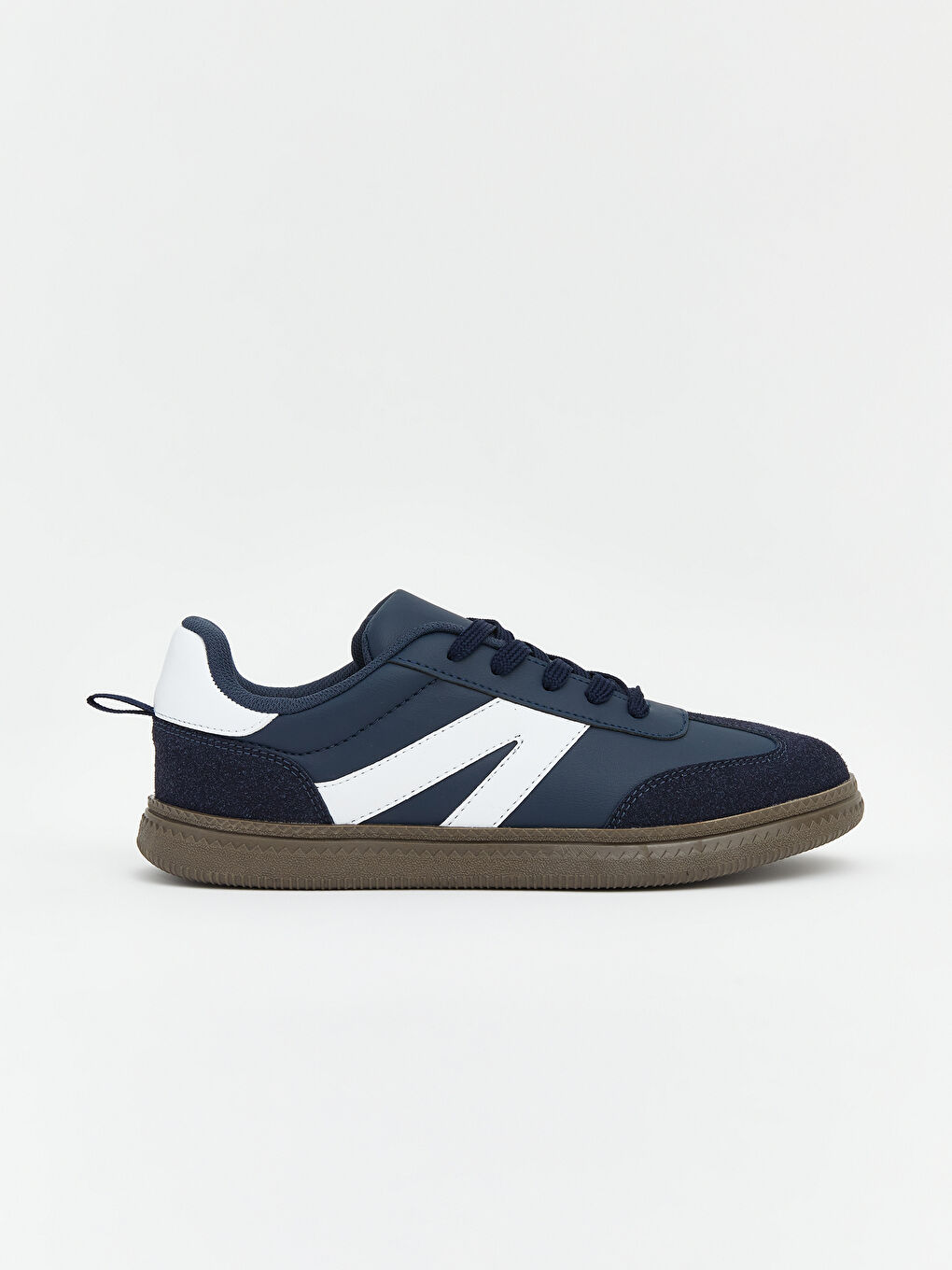 Lacivert Bağcıklı Erkek Çocuk Spor Ayakkabı	-1