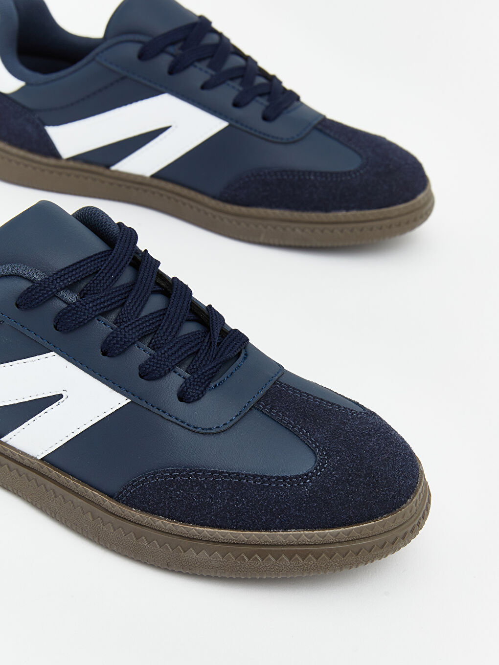 Lacivert Bağcıklı Erkek Çocuk Spor Ayakkabı	-2