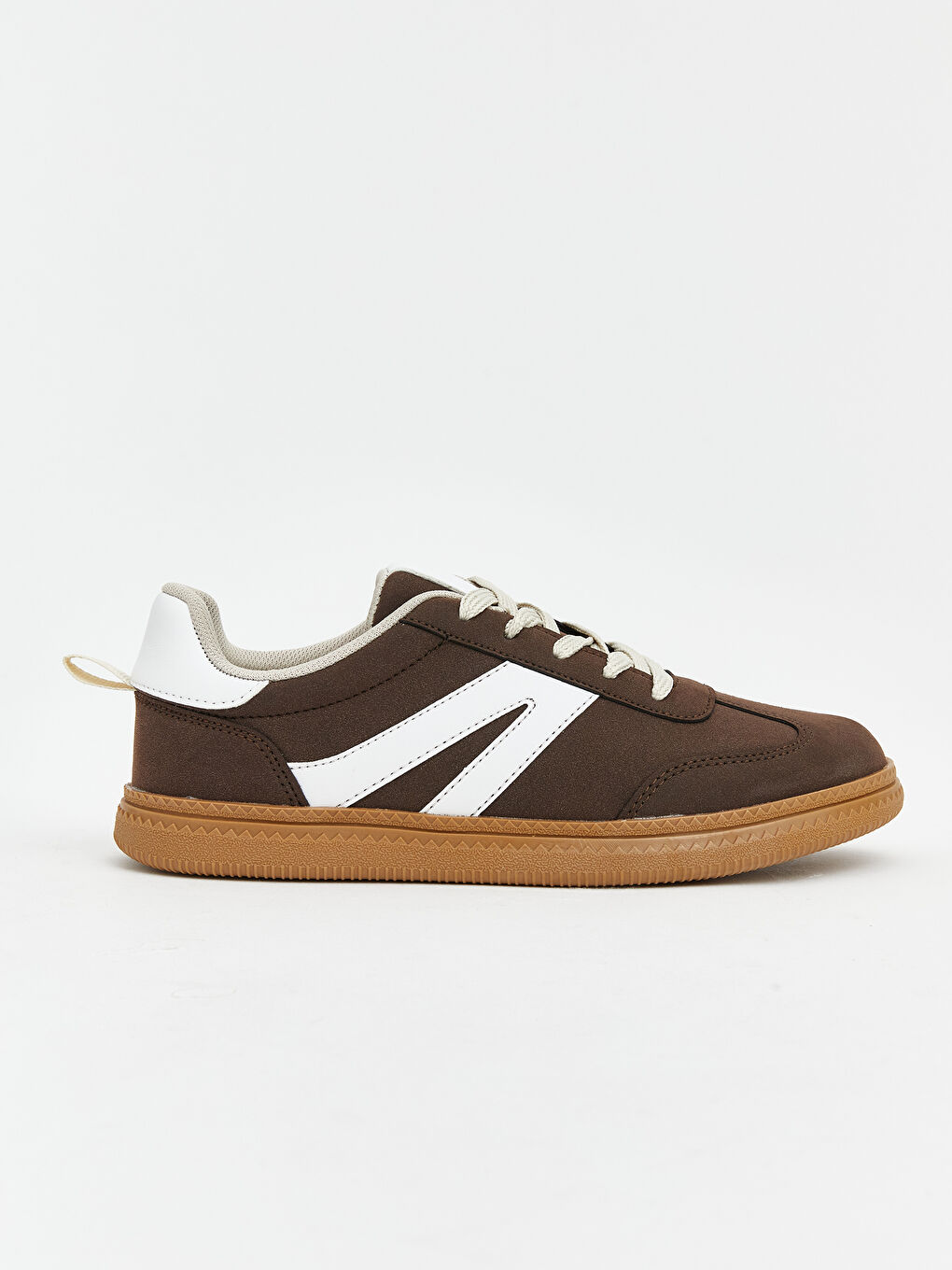 Kahverengi Bağcıklı Erkek Çocuk Spor Ayakkabı	-1