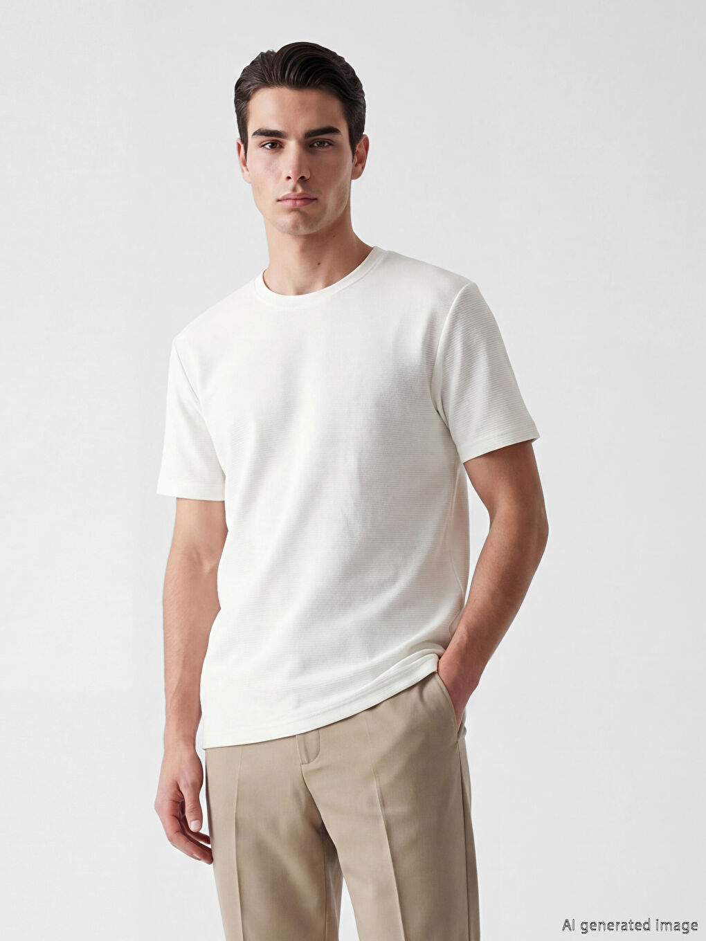 Regular Fit Crew Neck Men's T-Shirt