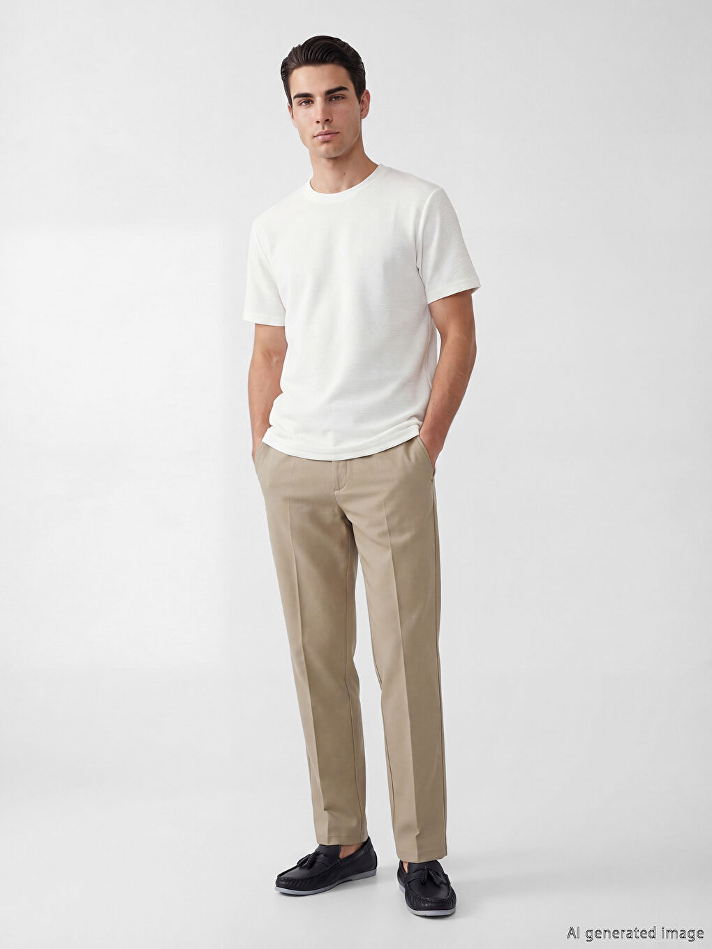 Regular Fit Crew Neck Men's T-Shirt-1