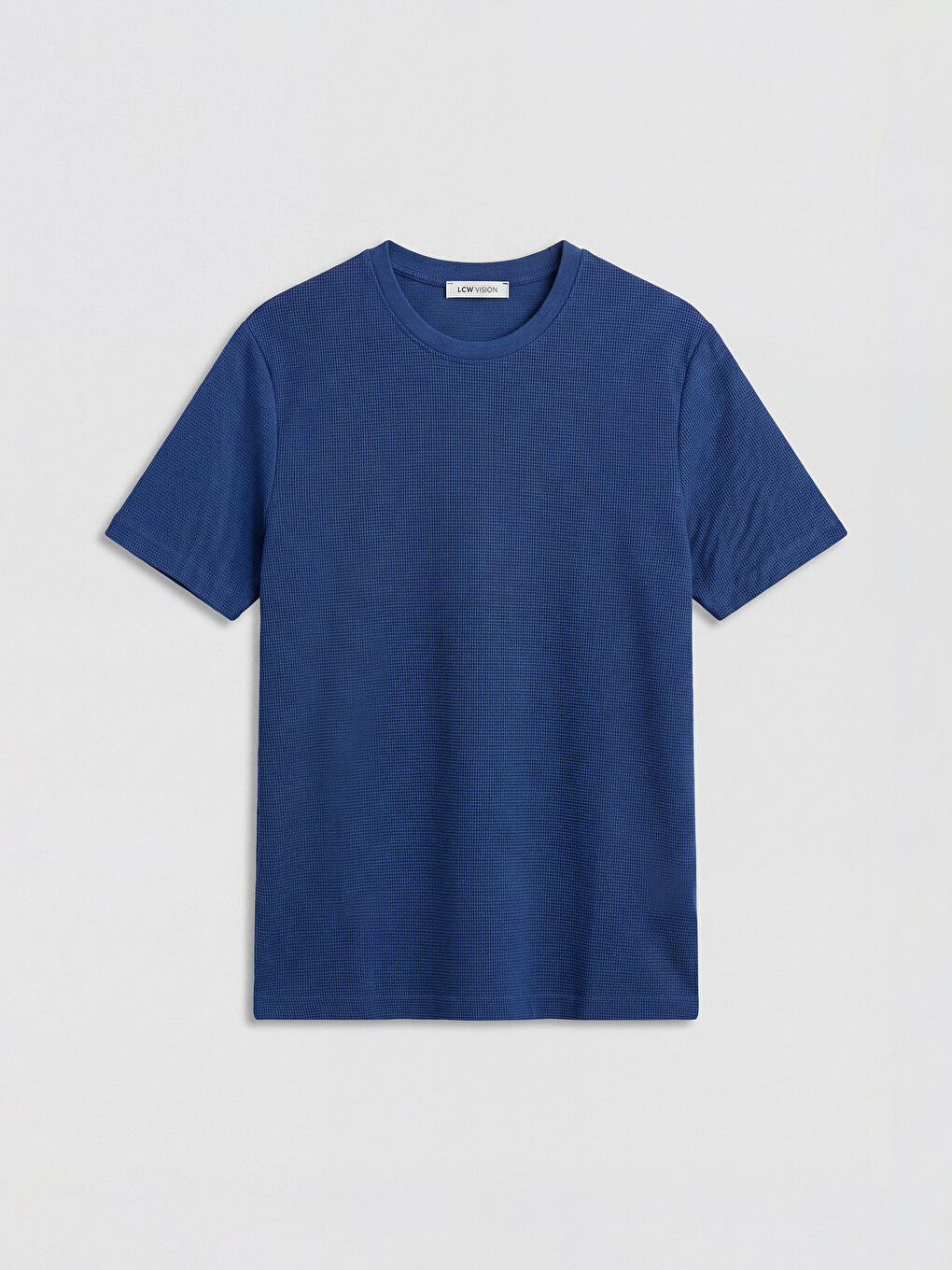 Crew Neck Regular Fit Knitwear Men's T-Shirt-2