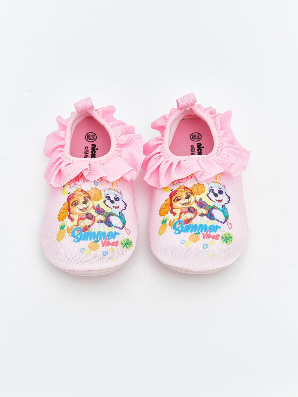 Παπουτσάκια θαλάσσης Paw Patrol με στάμπα για κορίτσια-1