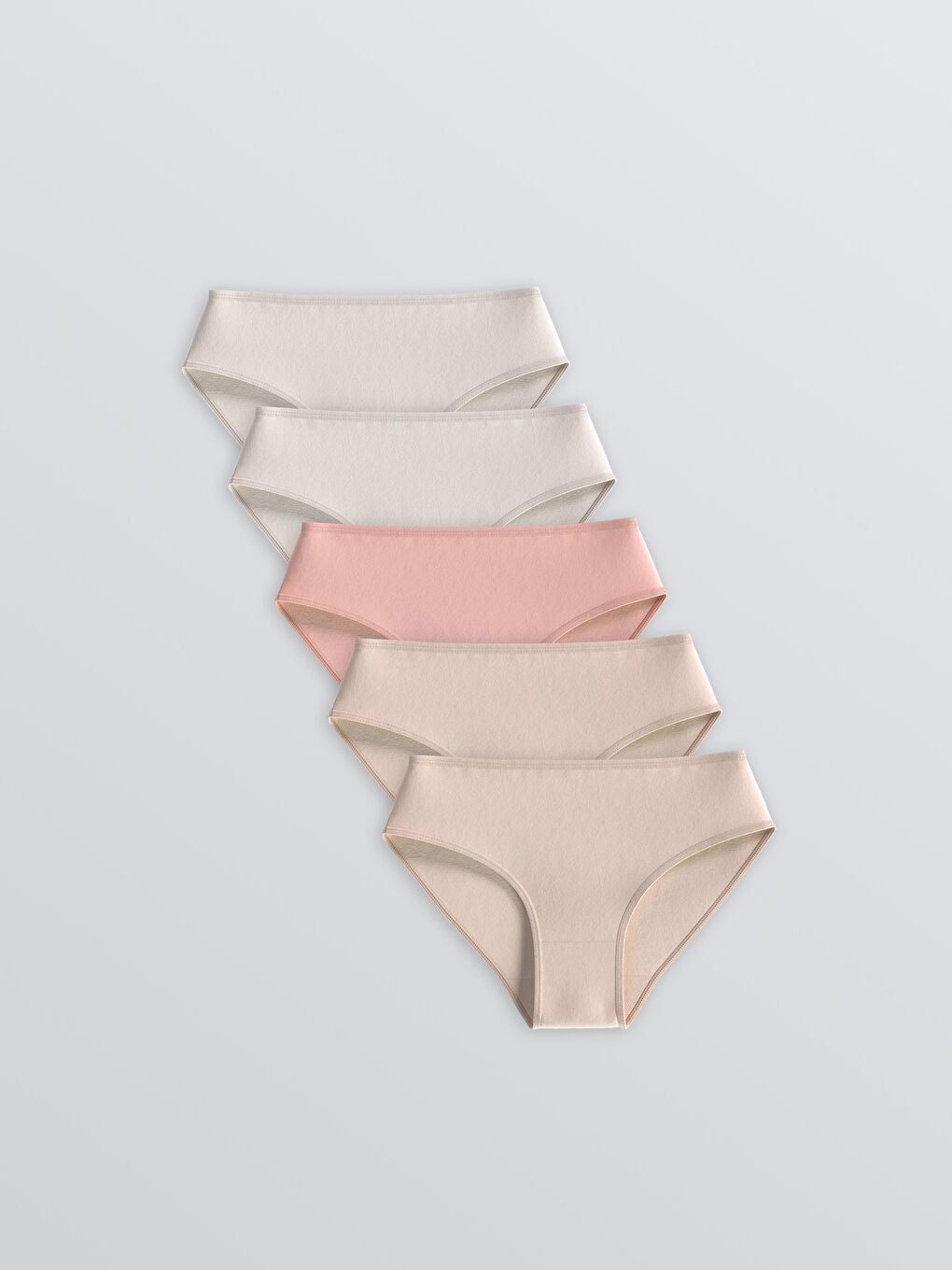 Pembe Kız Çocuk Külot 5'li