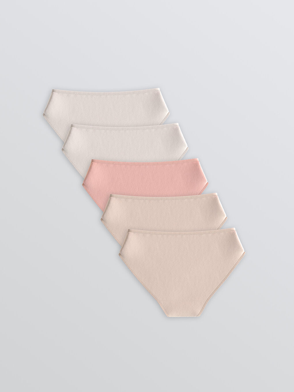 Pembe Kız Çocuk Külot 5'li-1